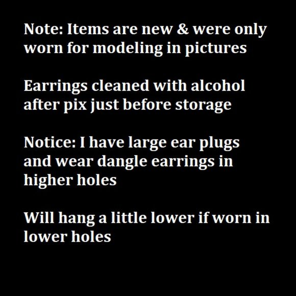 New Hand Crafted Boho Tribal Necklace & Earrings - Picture 5 of 14